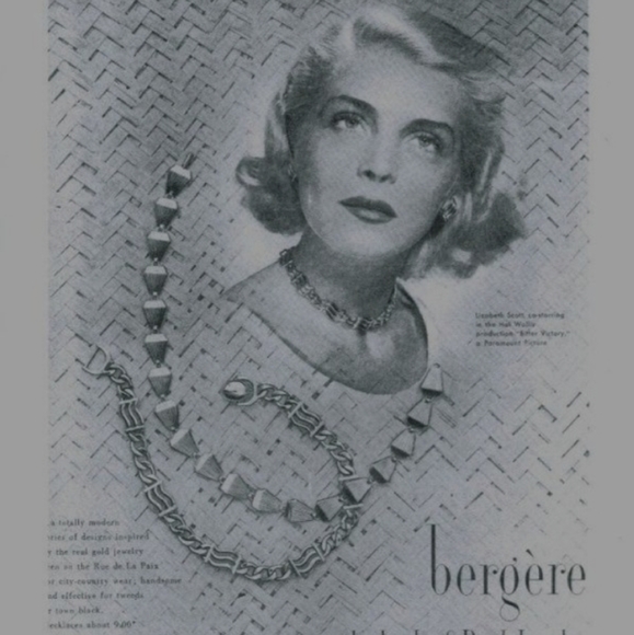 Vintage 50s Bergere Silver-tone Link Bracelet 7" - Picture 11 of 11